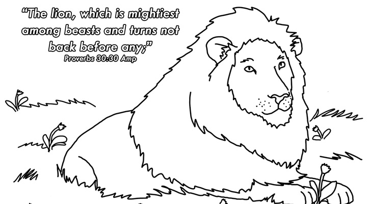 daily proverbs coloring pages - photo #23
